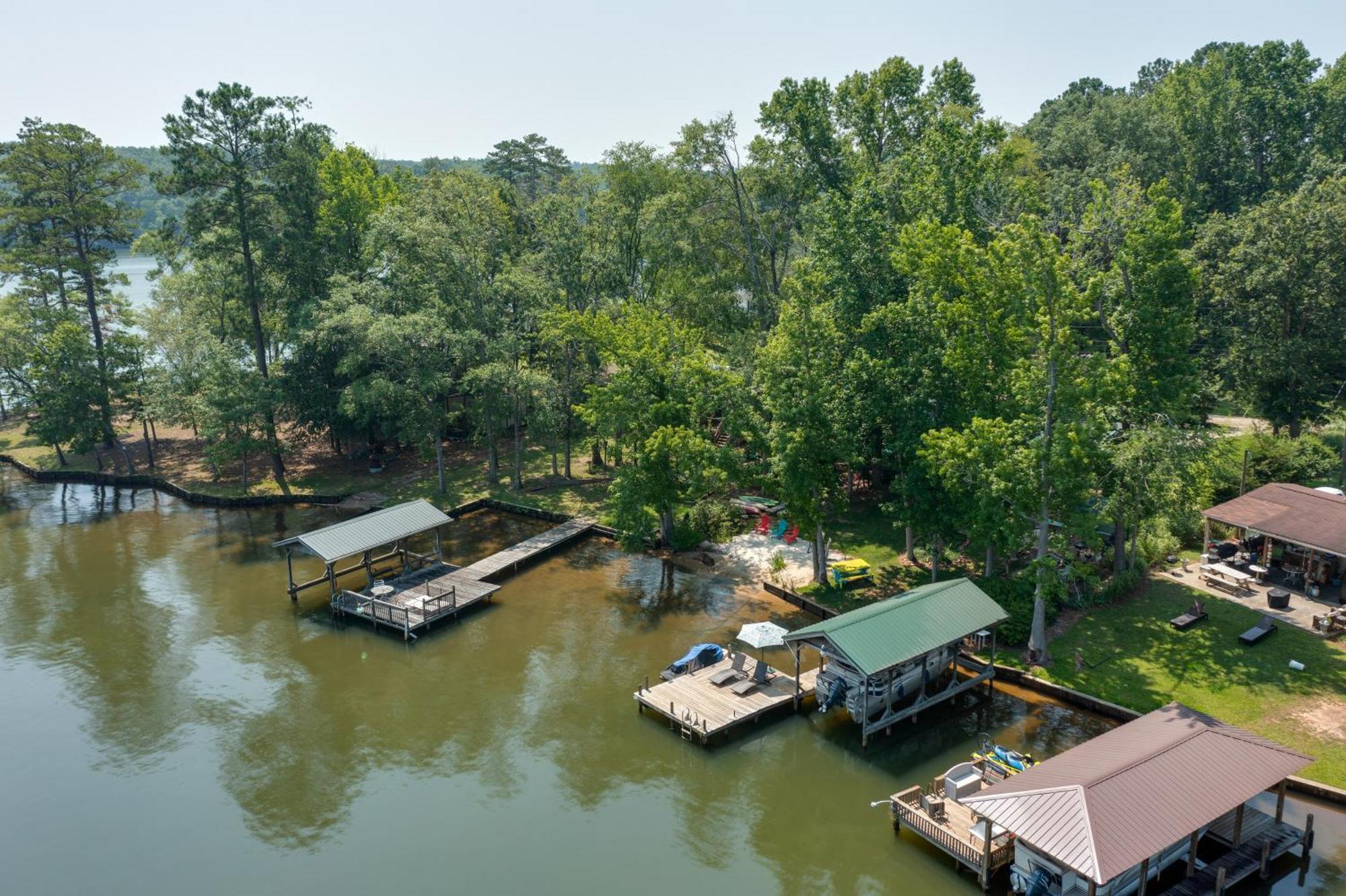 Lake Sinclair Crooked Creek Cottage With Fire Pit! Eatonton Esterno foto