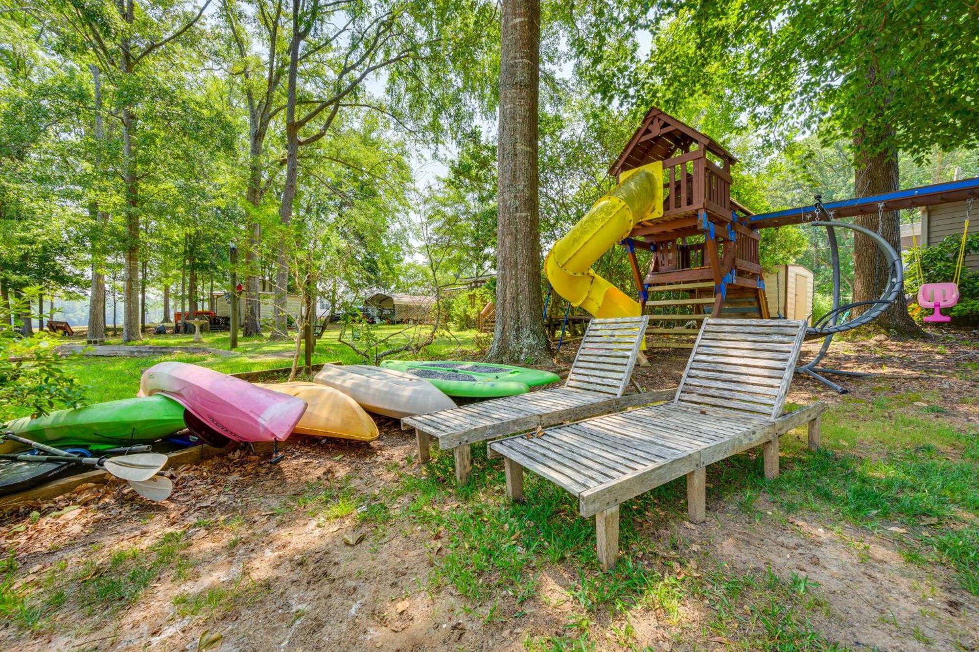 Lake Sinclair Crooked Creek Cottage With Fire Pit! Eatonton Esterno foto