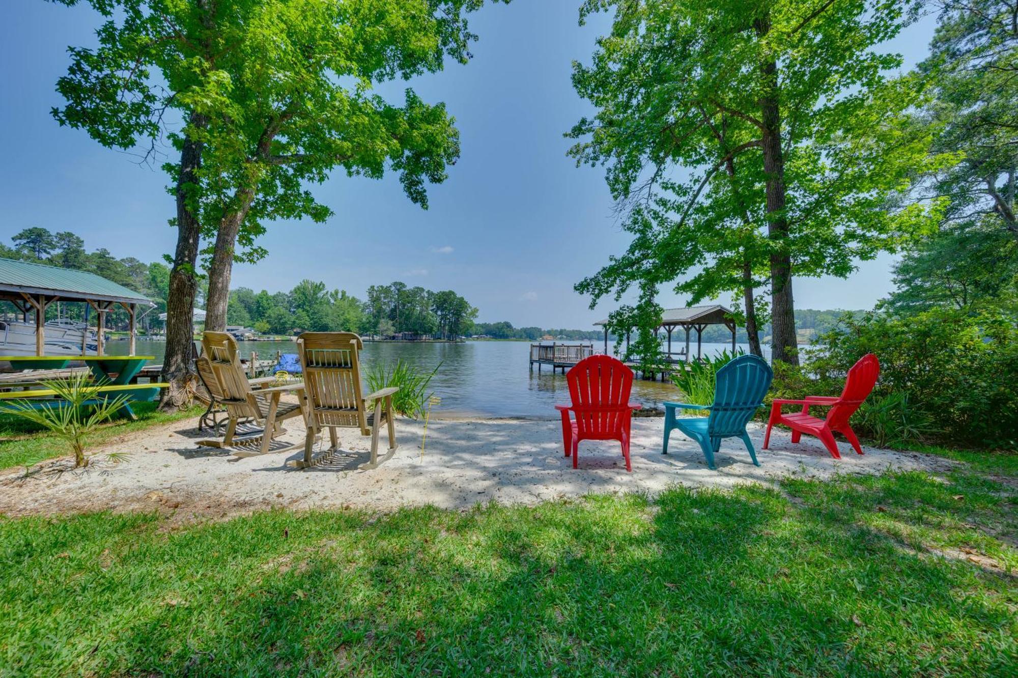 Lake Sinclair Crooked Creek Cottage With Fire Pit! Eatonton Esterno foto